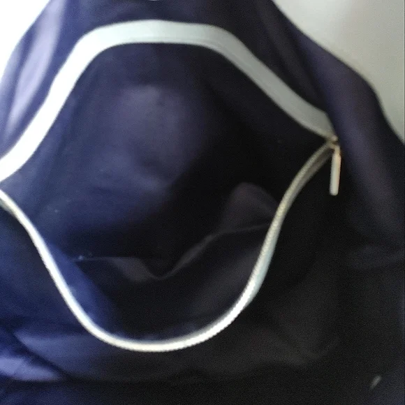 TOD'S Cobalt Blue Leather Shoulder Tote Bag - Picture 5 of 16